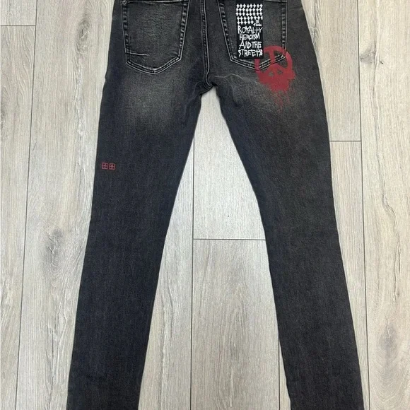 ksubi jeans size 38 great condition used All black slim Street‎ Wear
